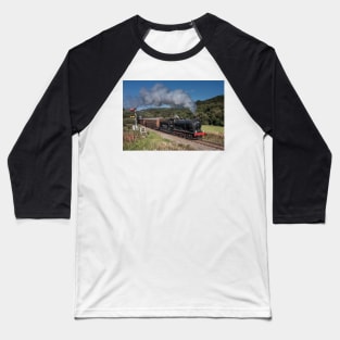 Steam on the North Yorkshire Moors Railway Baseball T-Shirt